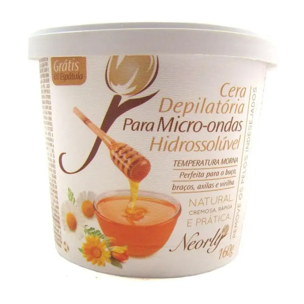 Cera Depil Neorly Morna 320gr Mel/maca