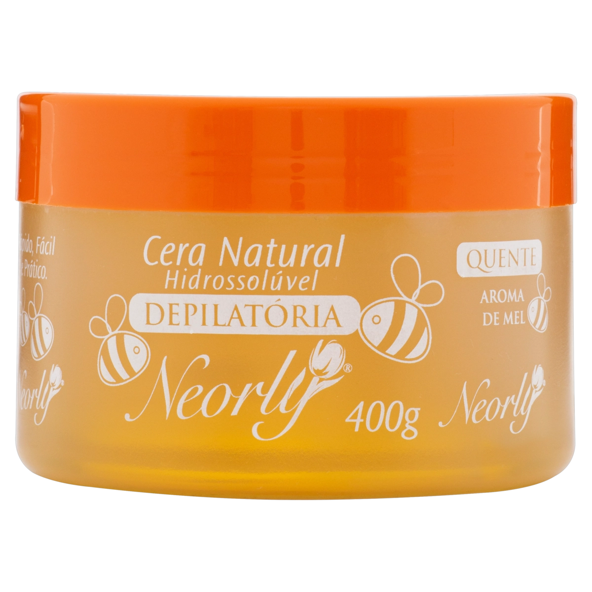 Cera Depilatória Natural Quente Mel Neorly 400g