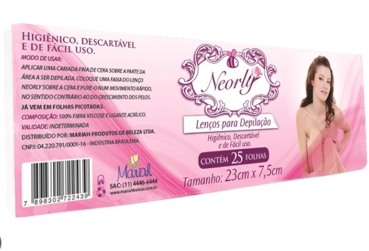 Lencos Tnt Neorly P/ Depilacao50folhas