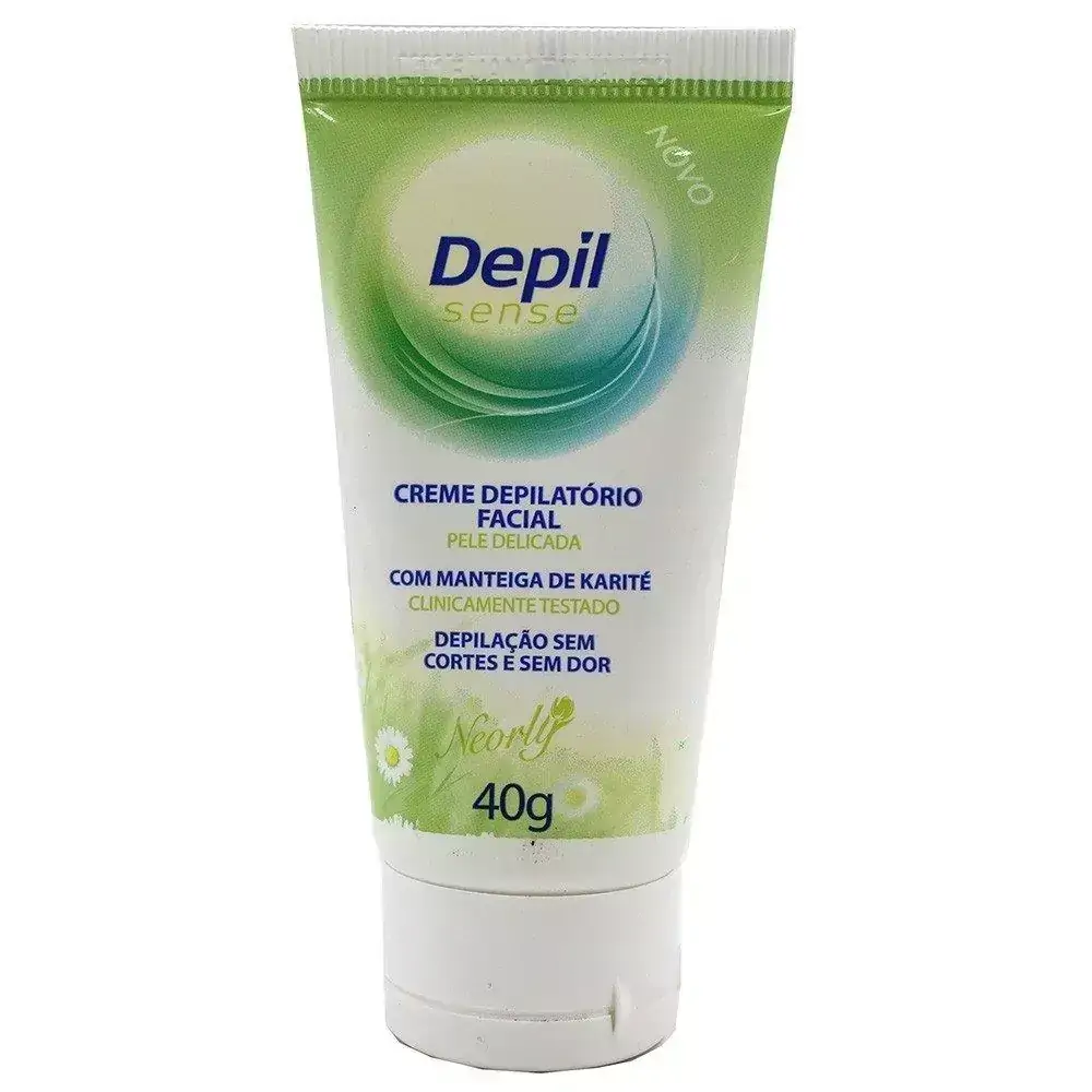 CREME DEPILATÓRIO FACIAL NEORY DEPIL SENSE 40G
