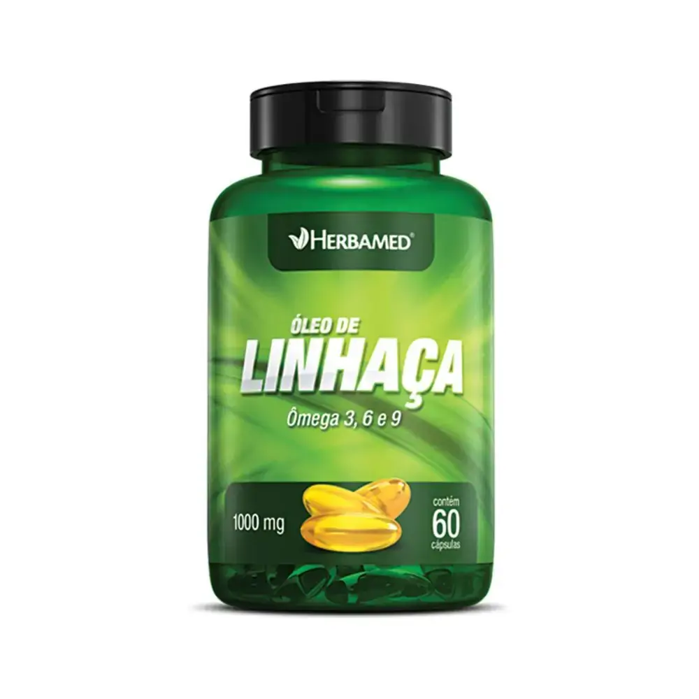 Oleo De Linhaça 60cps 1000mg