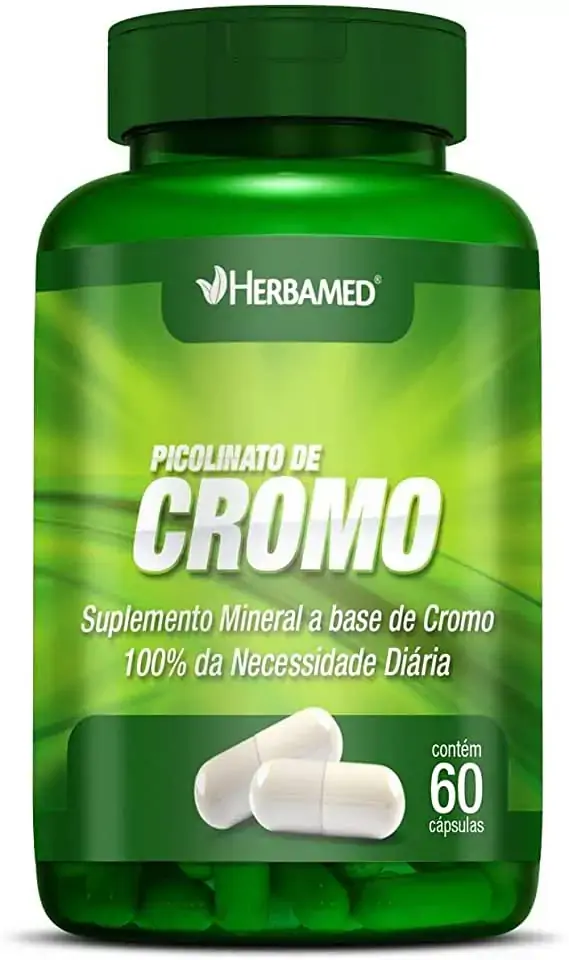 Picolinato De Cromo 35mcg 60 Caps Herbamed