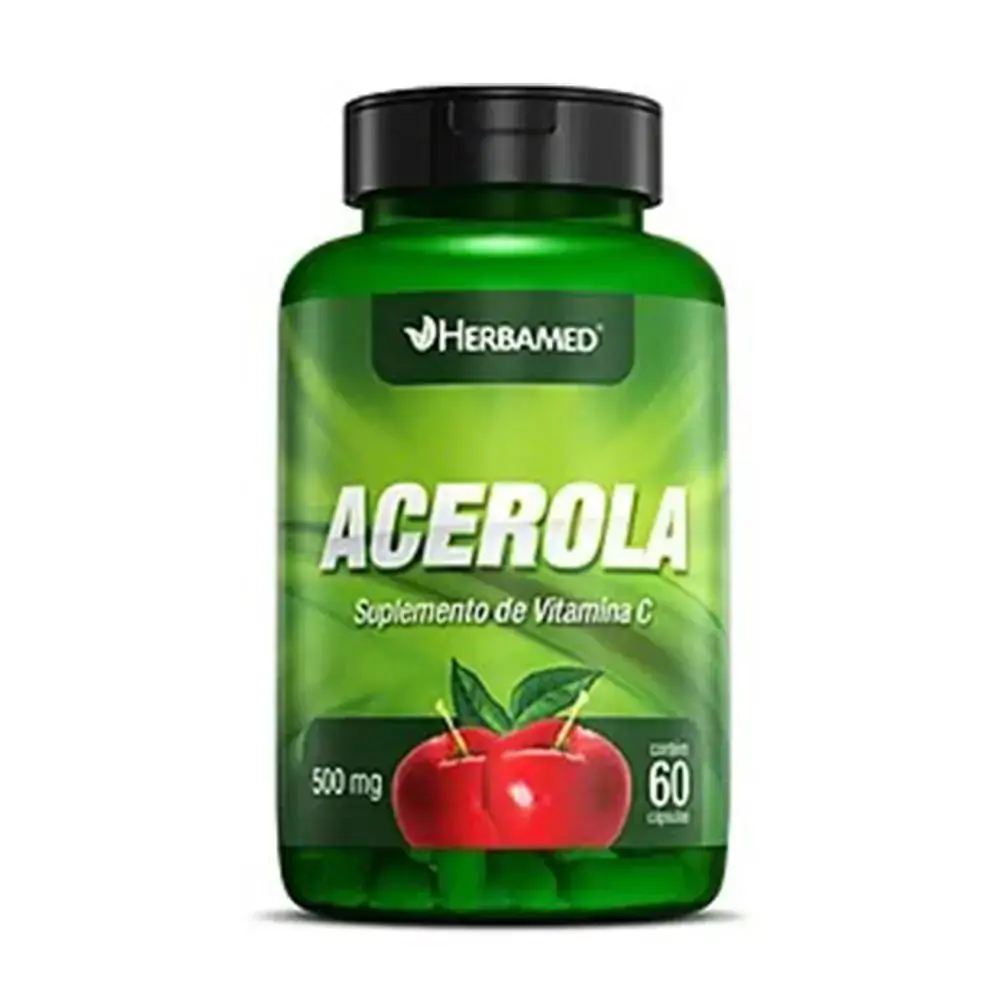 Acerola 500mg 60 Cap. Herbamed
