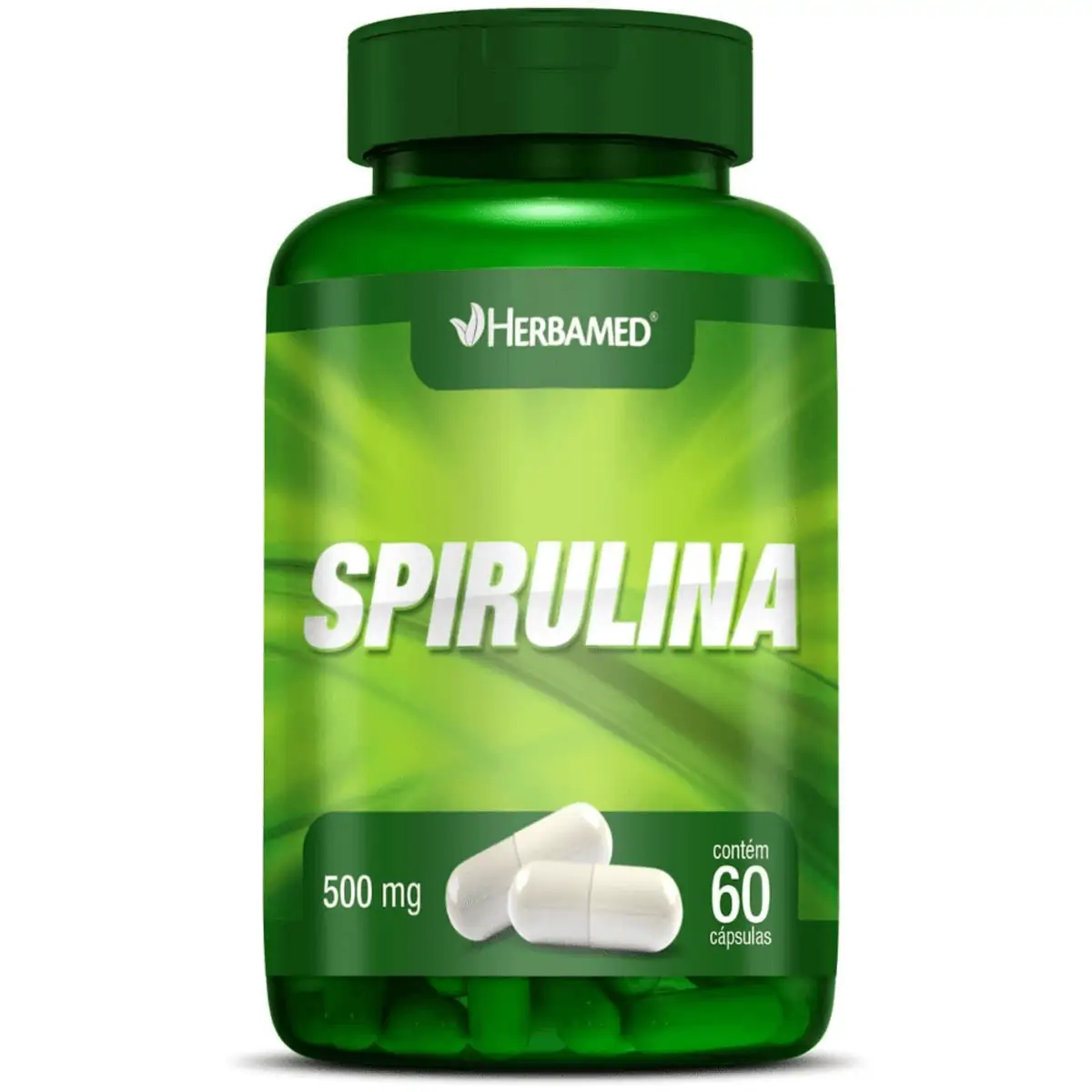 Spirulina 500mg C/60 Cápsulas - Herbamed
