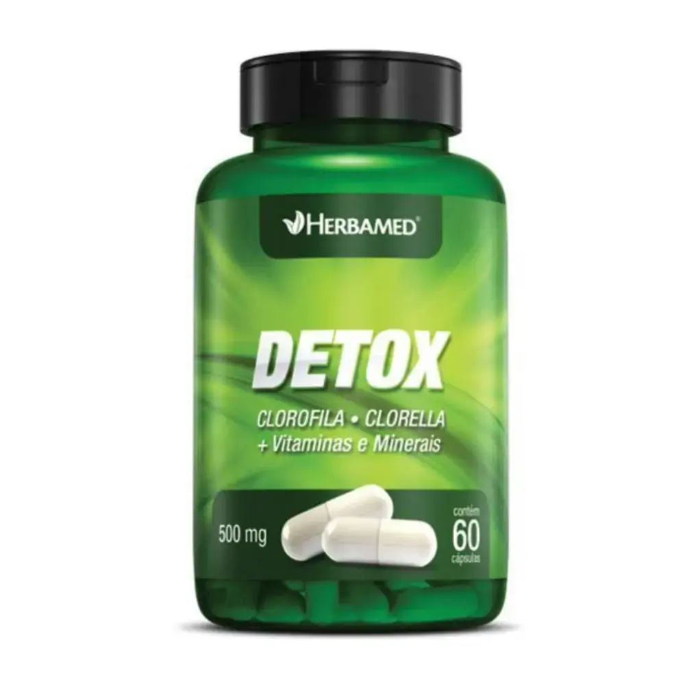 Detox 60 Caps 500 Mg Herbamed