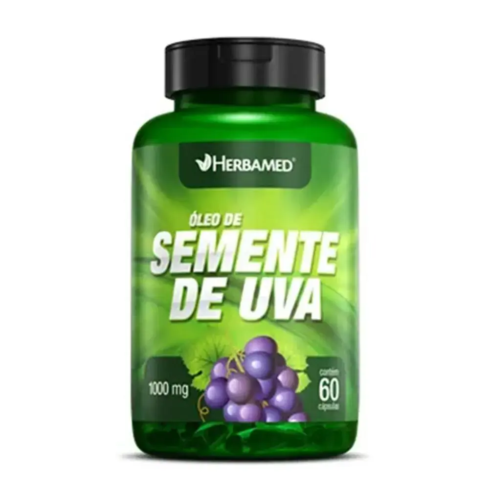 óleo De Semente De Uva 1000mg 1001 Geral