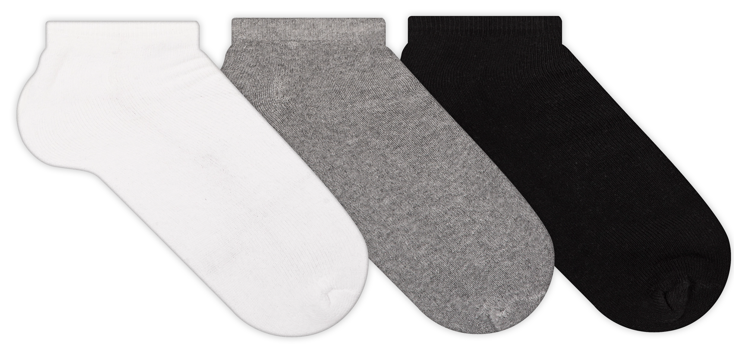 Meia Cano Curto Masc 3 Pares 39 A 42 Kt 855.32 Cia Da Meia