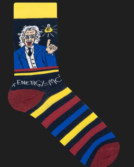 Meia Divertida Masculina 39 Ao 42 Par M8185 Cia Das Meias