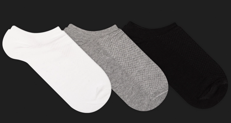 Meia Invisivel Fem 3 Pares 34 A 39 Kt 775.8 Cia Da Meia