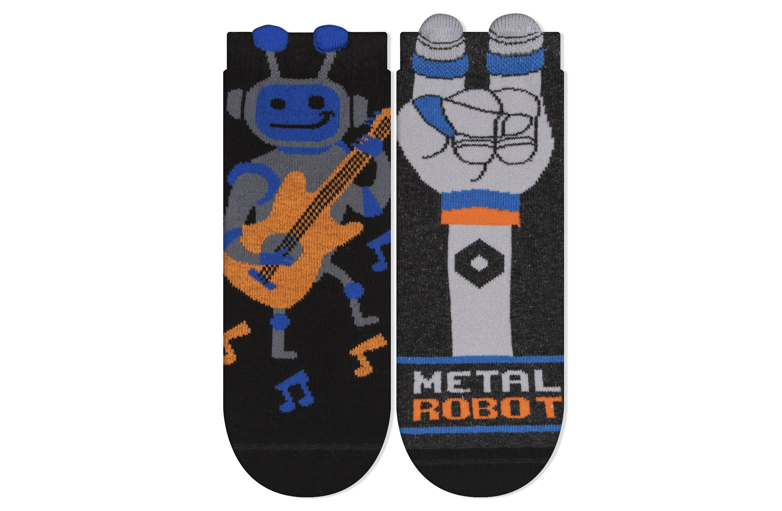 Meia Soquete Inf 3d Menino 2 Pares 31 A 34 Kt T2743.6 Cia Da Meia