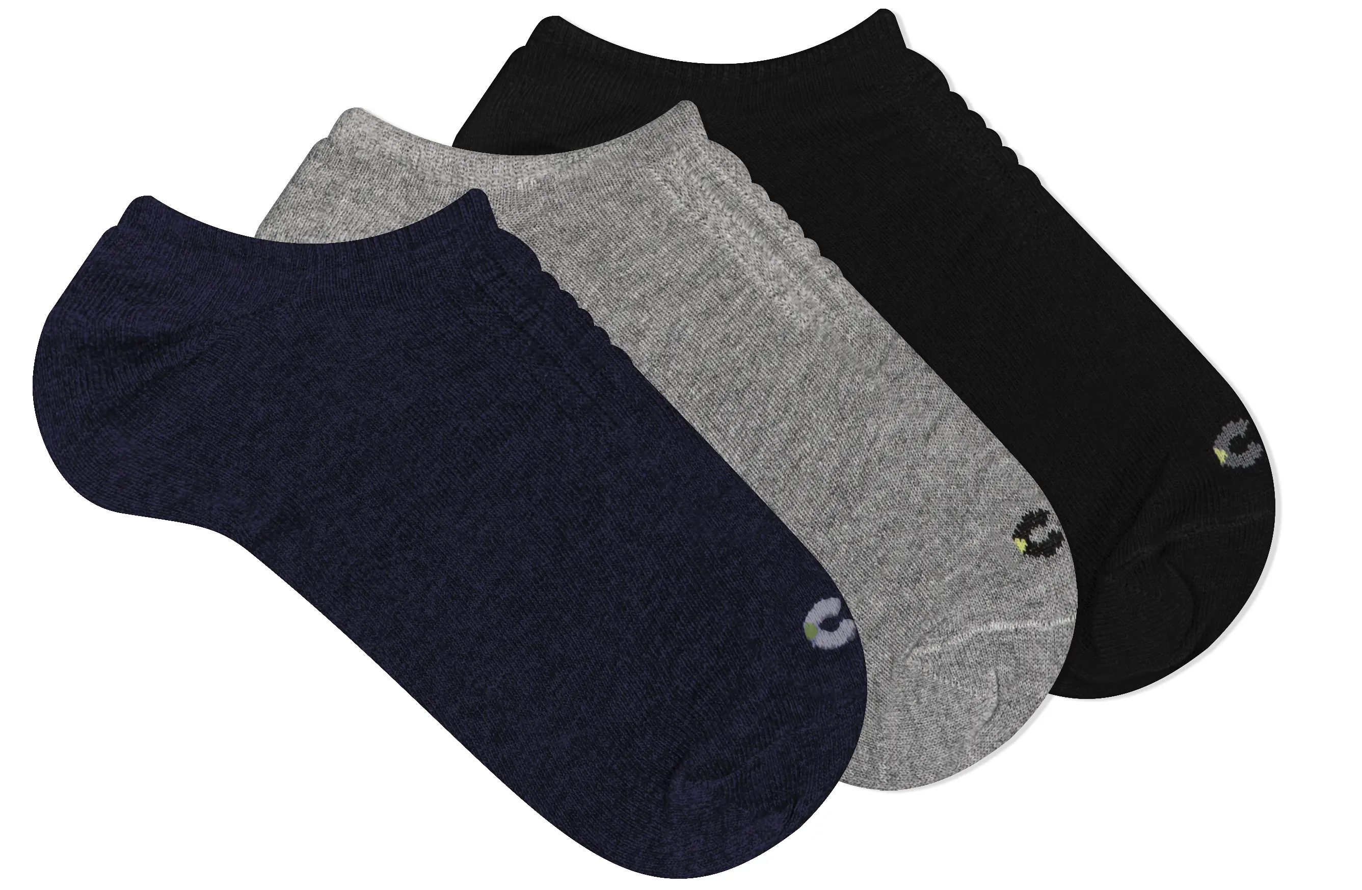 Meia Invisivel Inf Menino 3 Pares 27 A 30 Kt K2732.3 Cia Da Meia