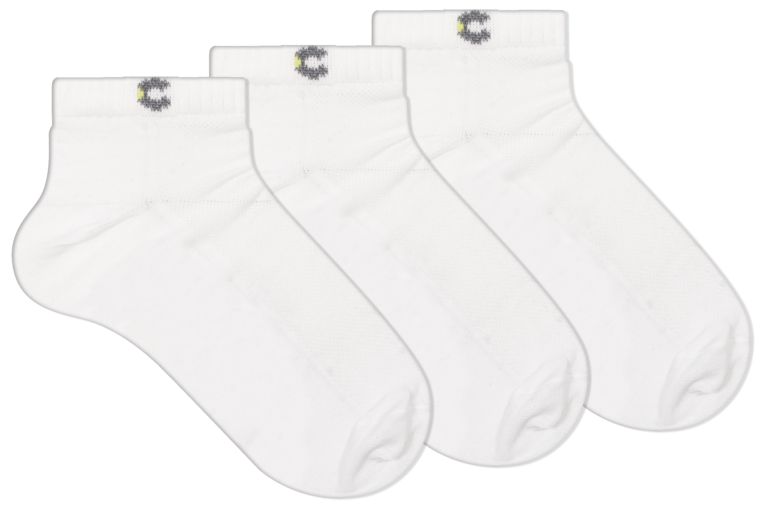 Meia Cano Curto Masc 3 Pares 39 A 42 Kt K8195.3 Cia Da Meia
