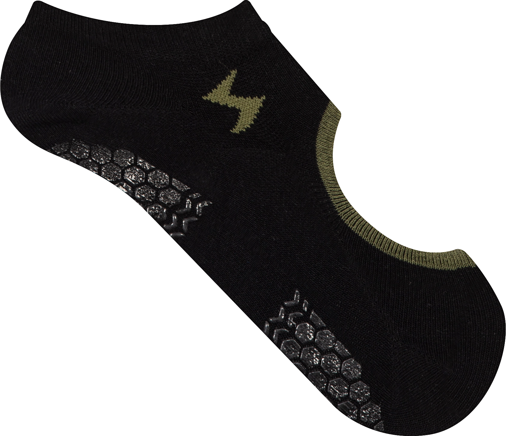 Meia Sapatilha Pilates Antid Masc 39 A 42 M8825.75 Cia Da Meia