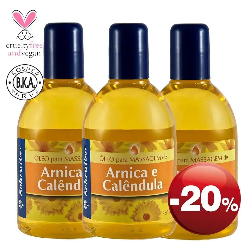 Oleo Mass Arnica Calendula 250ml Schraiber