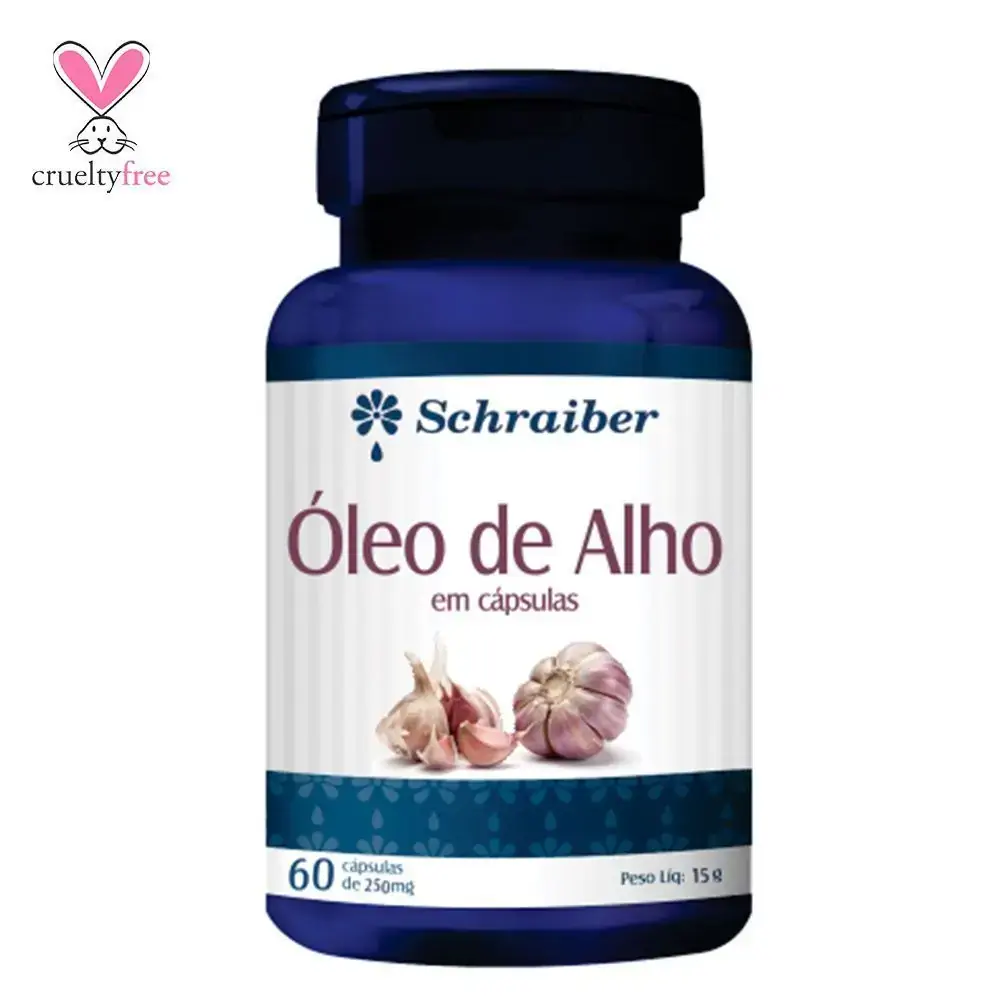 Oleo Alho 60 Caps 250mg Schraiber
