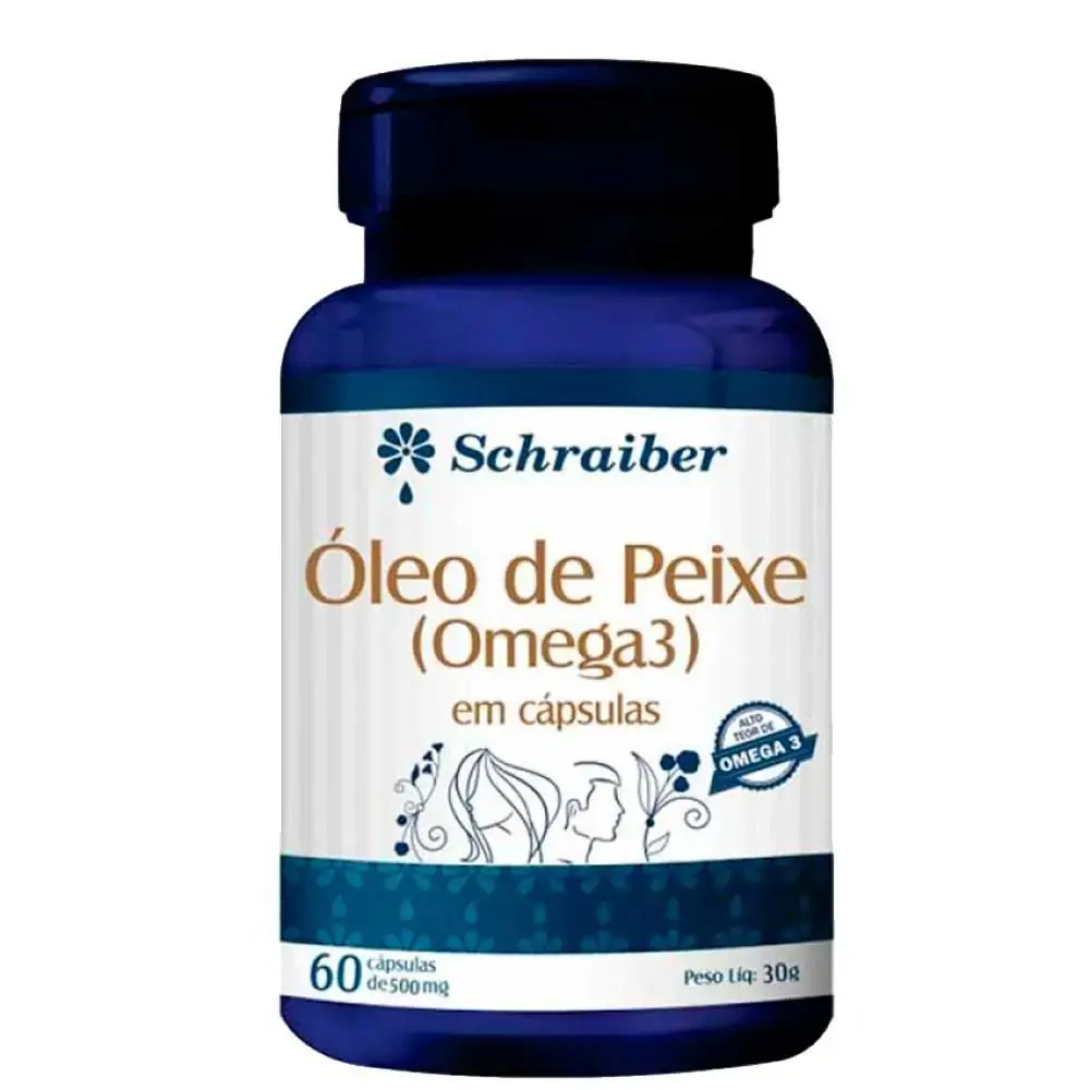 óleo De Peixe Caps ômega 3 500mg