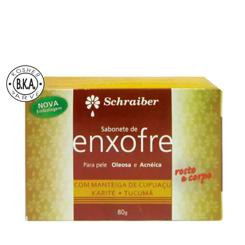 Sabonete Enxofre 80g Schraiber