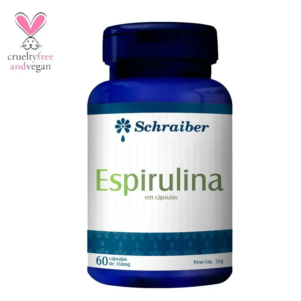 Espirulina 350mh 60cáp Schuraiber
