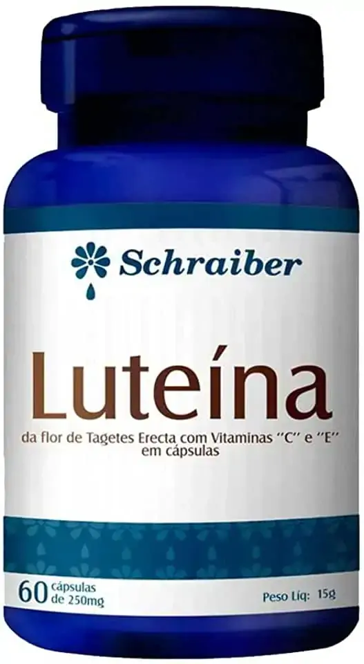 Luteina 60 Caps 250mg Schraiber