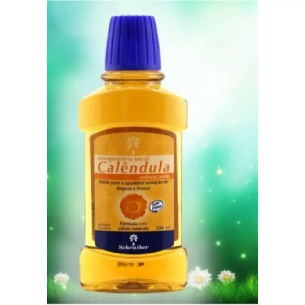 Enxaguante Bucal Calendula 250ml Schraiber