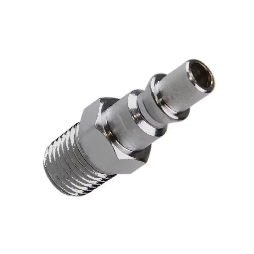 Pino Conector Engate Rápido 1/4" Macho Rosca 1/4"