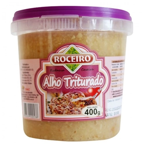Alho Roceiro Triturado 400g