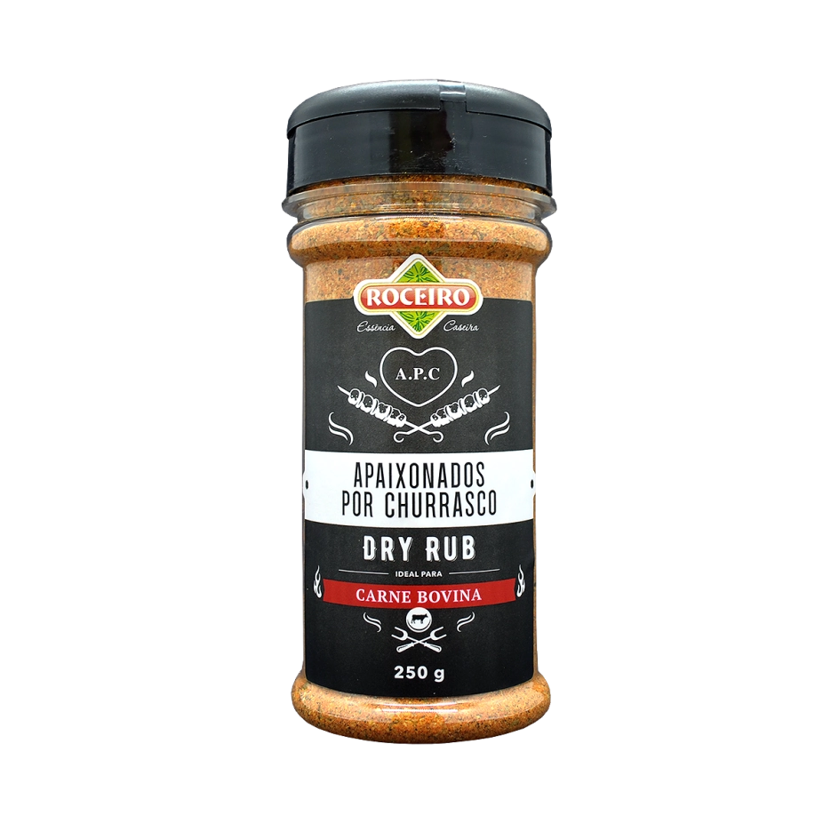 Temp.roceiro Dry Rub Carne Bovina 250g