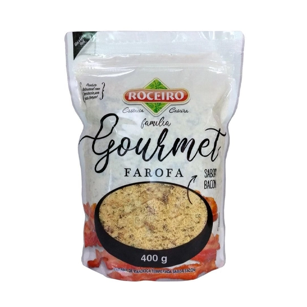 Farofa Mand Roceiro Gourm Sac 400g Bacon