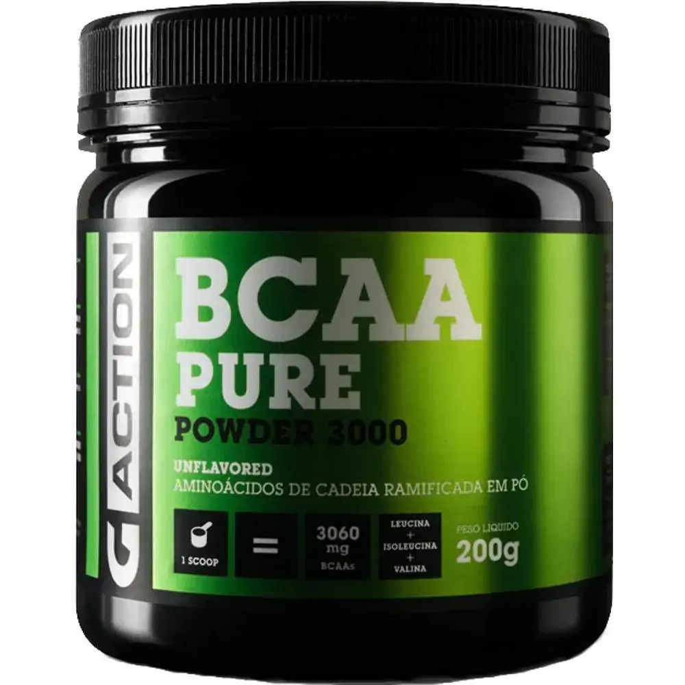 Bcaa Pure Powder 3000 200g Gauer