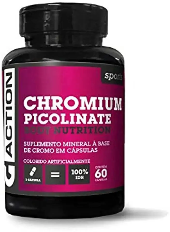Chromium Picolinate 60caps Action Suplementos