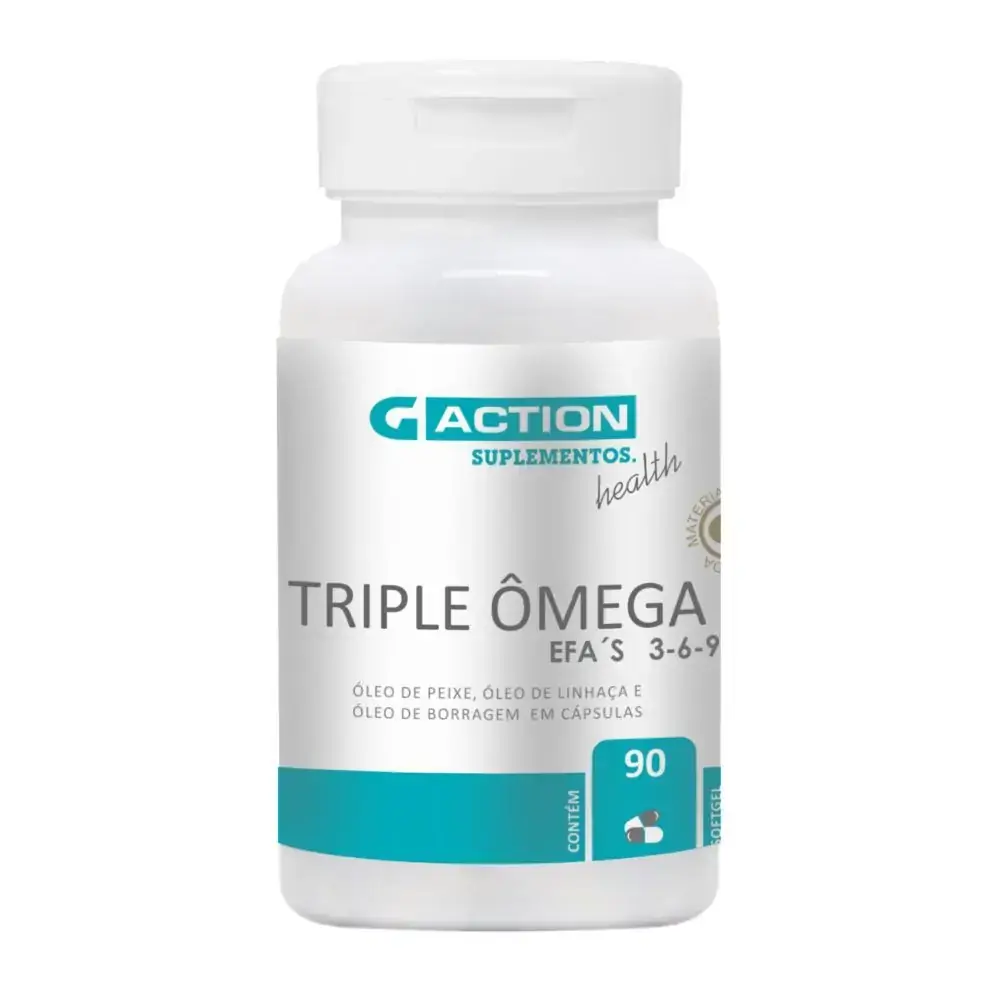 Triple Omega 3 6 9 G Action 90 Caps Gauer
