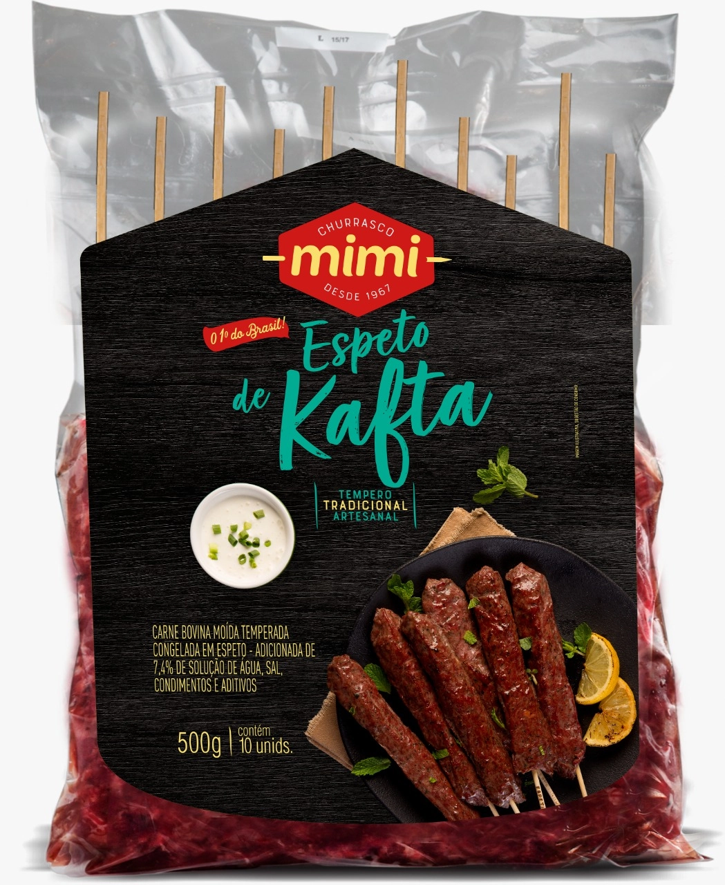 Espeto Mimi Kafta C/5 500g