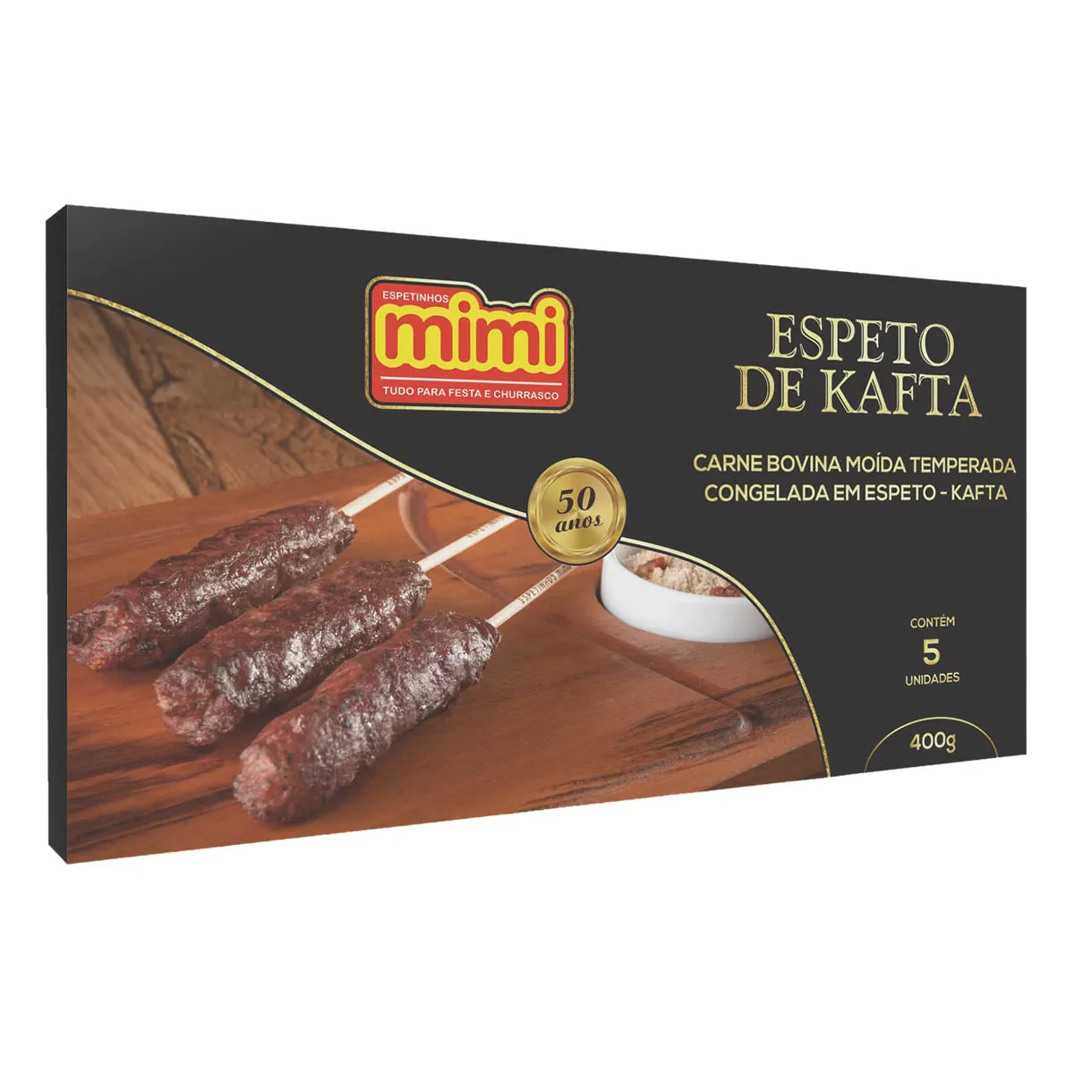 Espetinho de Kafta Congelado Mimi 400g