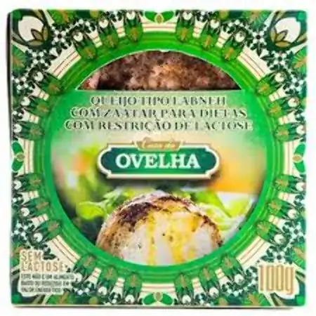 Queijo Labneh C/ Zaatar 100g Casa Da Ovelha
