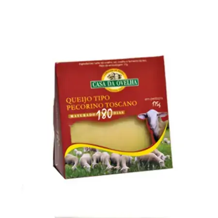 Pecorino Toscano Processado Maturado 180 Dias Casa Da Ovelha 175