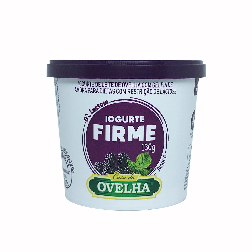 Iogurte Ligth Firme Amora S/lactose 80g Casa Da Ovelha