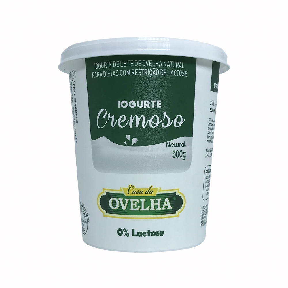 Iogurte Ligth Natural S/lactose 500g Casa Da Ovelha