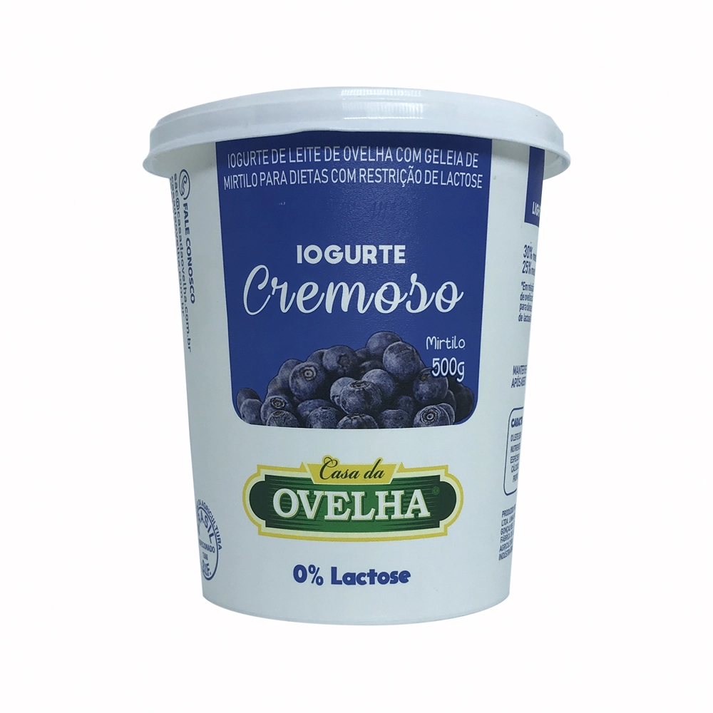 Iog Leite De Ovelha Mirtilo S/lactose 500g Casa Da Ovelha