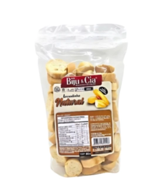 Torradinhas Natural Biju E Cia 80 Gr Biju E Cia