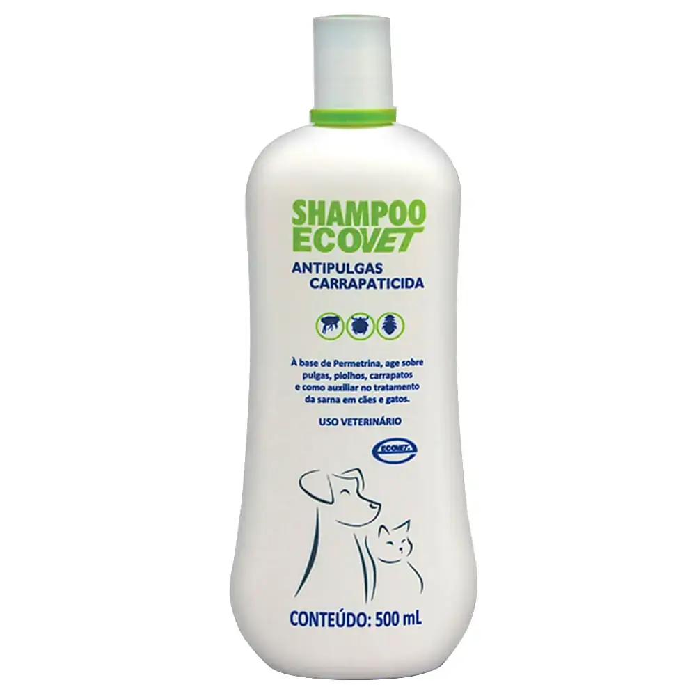 Shampoo Ecovet Antipulgas 500ml