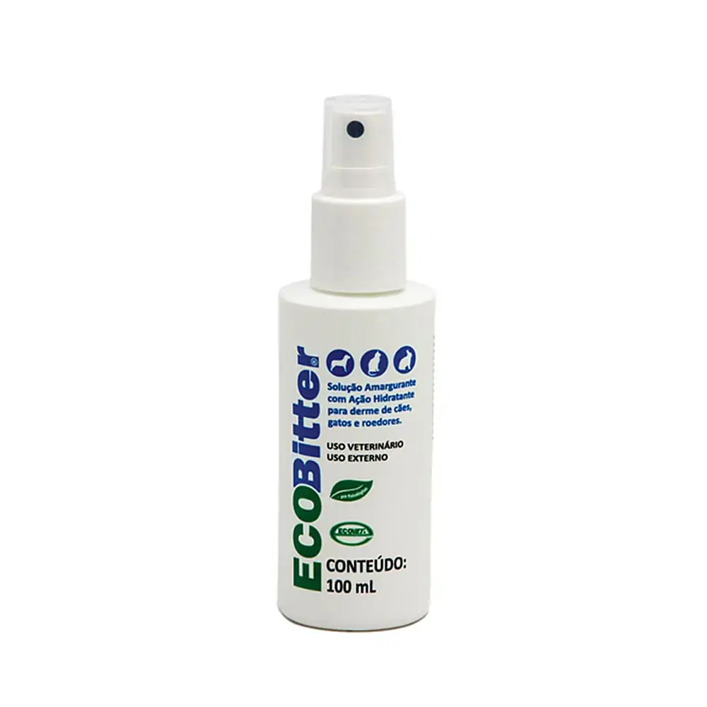 Amargurante Com Ação Hidratante Ecobitter Ecovet Spray 100ml