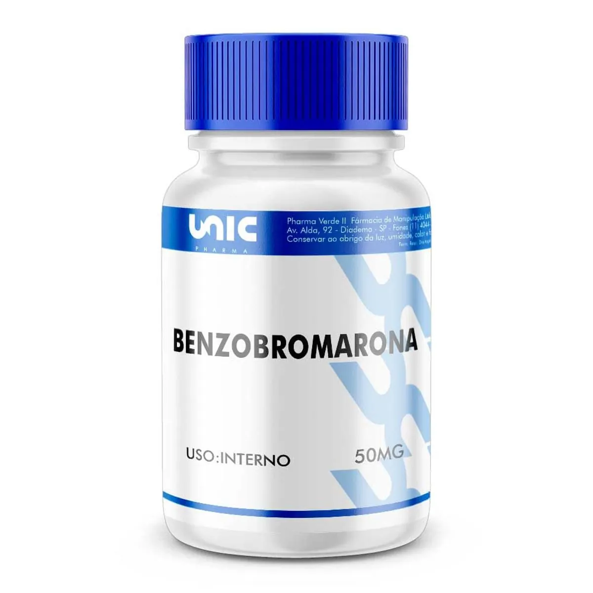 Benzobromarona 50mg 30 Cáps