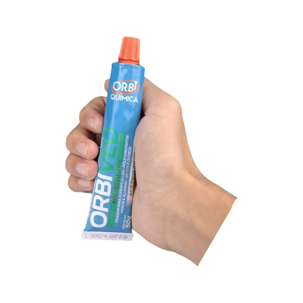 Silicone Transparente Acetico Blister Orbi 50g