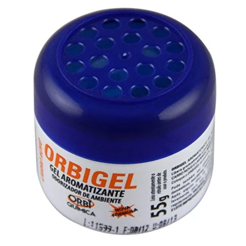 Aromatizante Em Gel Carro Novo Orbigel 55 G Orbi 185