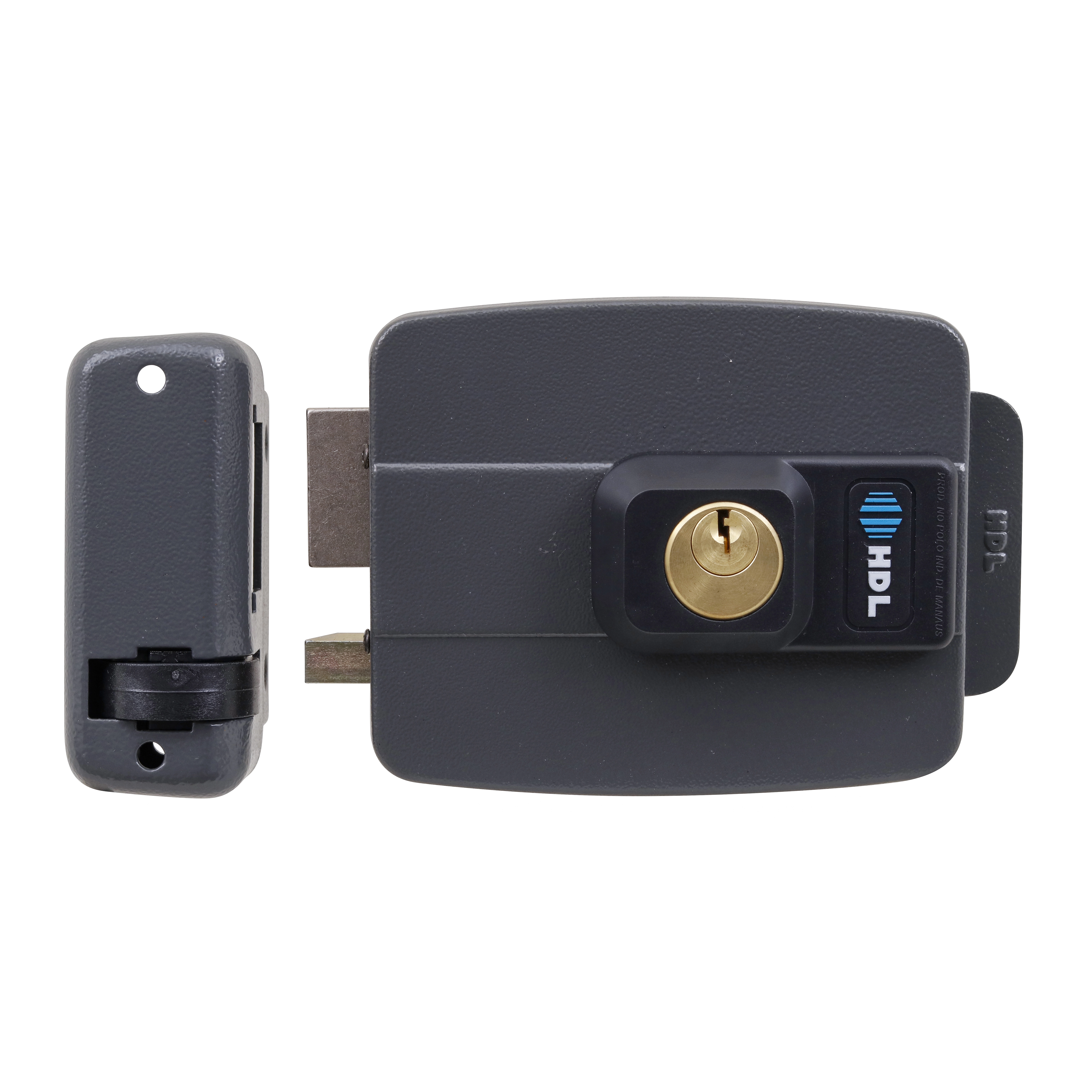 Fechadura Elétrica HDL C90 Dupla - Cinza