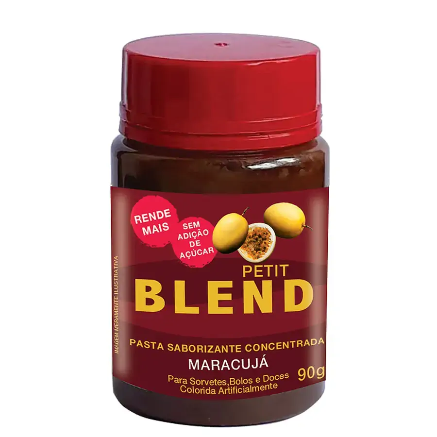 Pasta Sabor Conc Maracuja 90g Un Blending
