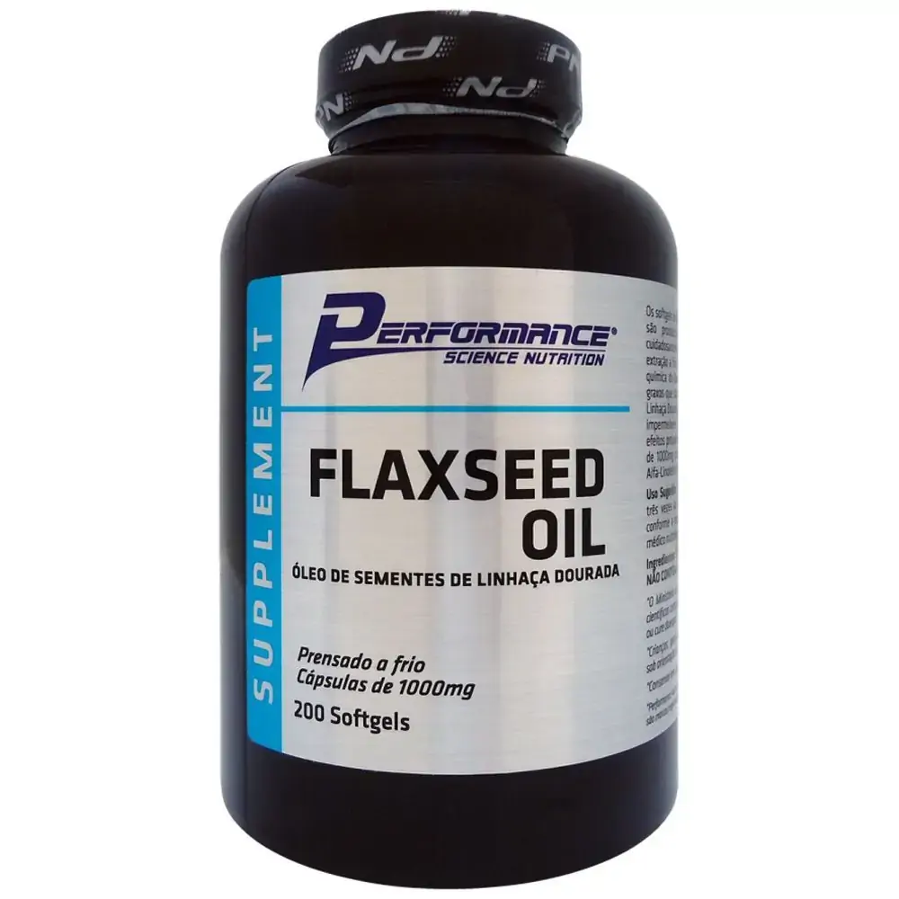 Flaxseed Oil 1000mg 200caps Performance
