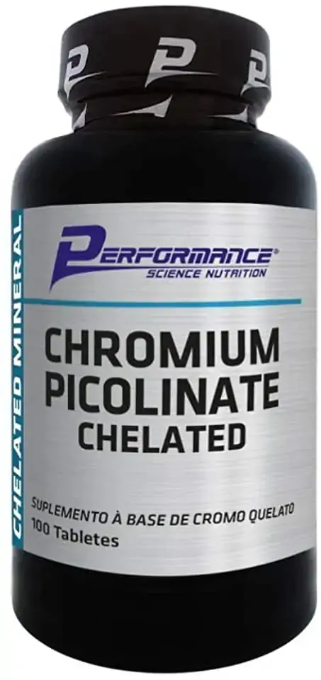Nutricional Performance Nutrition Chromium Picolinate Chelated Pote 100 Tabletes