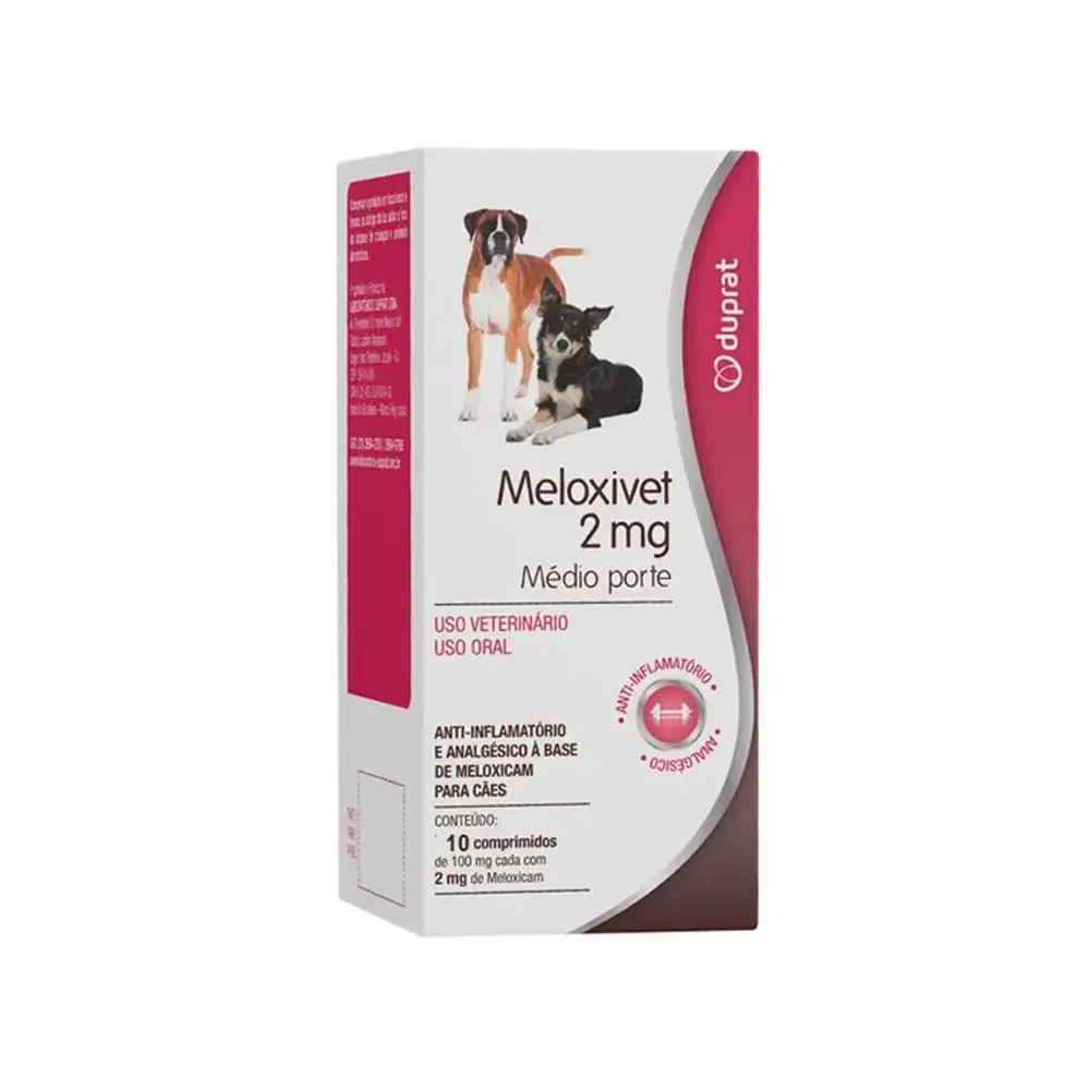 Meloxivet 10 Comprimidos Duprat 2mg