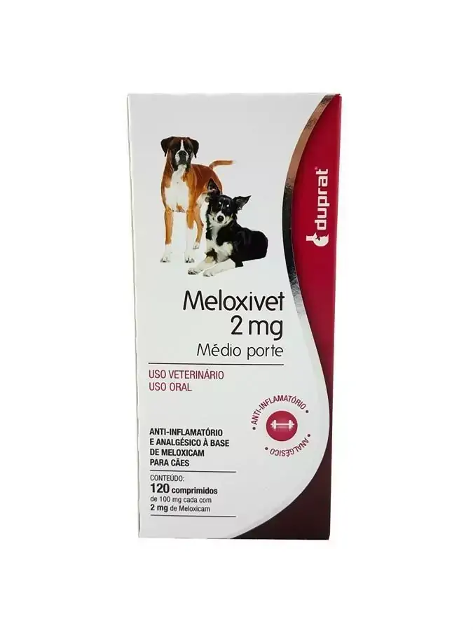 Meloxivet 2mg 120 Comprimidos Duprat